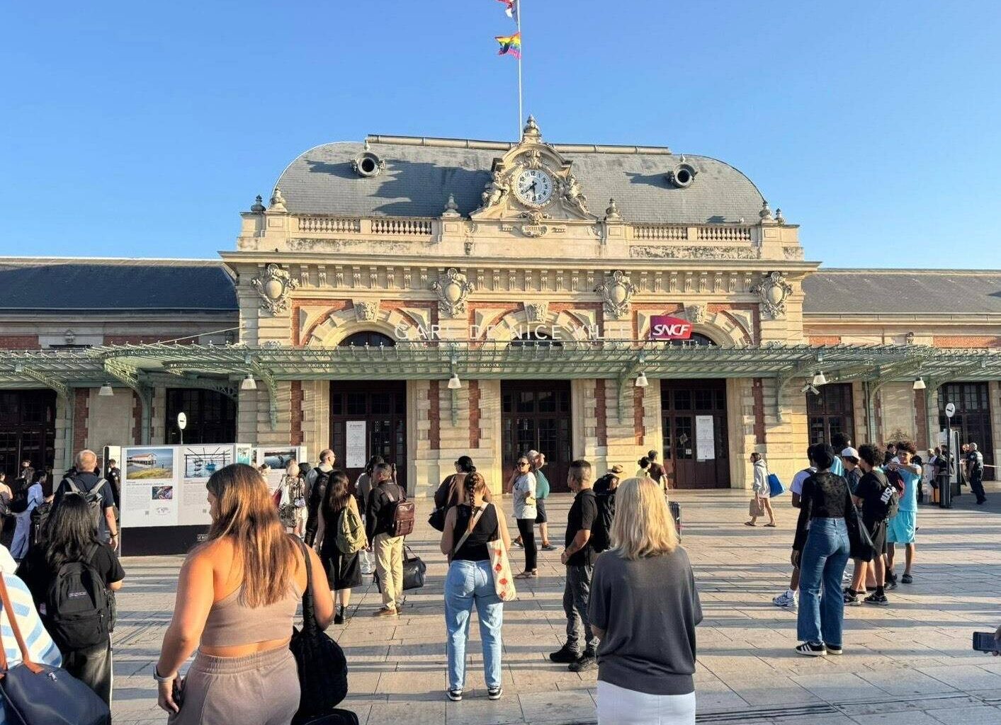 La gare SNCF de Nice paralysée ce lundi matin à cause d’un bagage abandonné, des perturbations à prévoir