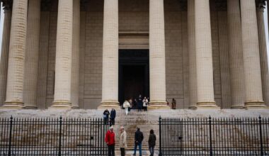 une messe en l’église de la Madeleine perturbée par des militants pro-palestiniens