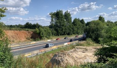 la cavité naturelle bloquant la construction a été rebouchée