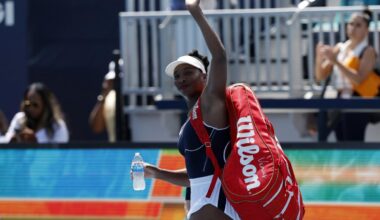 « Je sais que je vais mieux jouer » : Venus Williams éliminée en 8es de finale à Washington par Magdalena Frech - L'Équipe