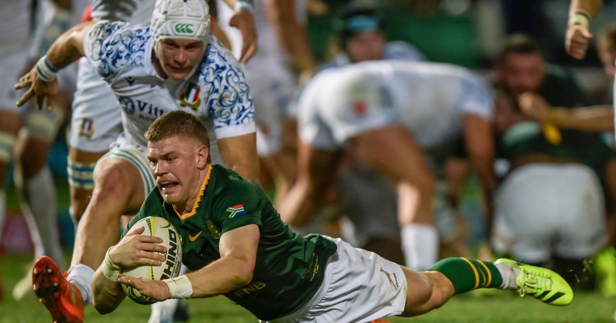 l'Afrique du Sud surclasse l'Italie et remporte le deuxième test-match
