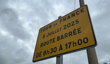 comment circuler et stationner lors de la 4e étape ?