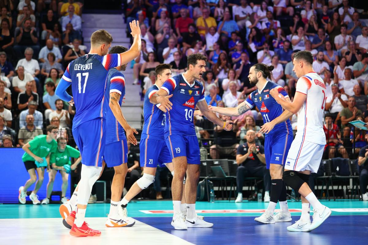 fêtés par le public pour leur deuxième match en France depuis les JO, les Bleus battent Cuba en match amical à Poitiers