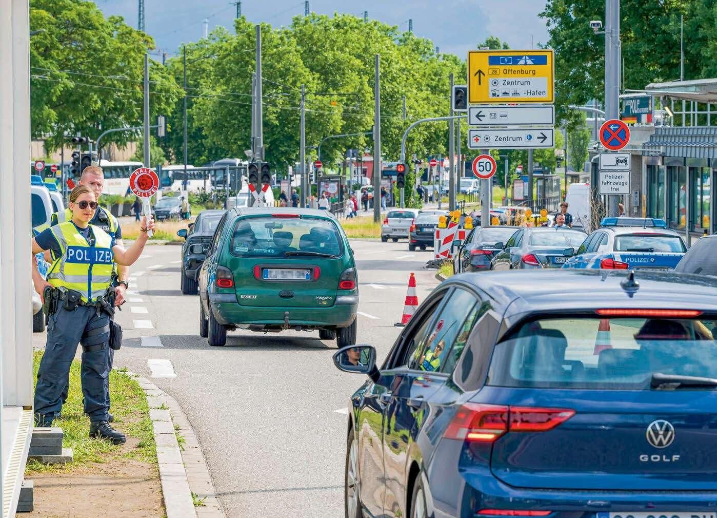 le retour des contrôles aux frontières en Allemagne perturbe la libre circulation