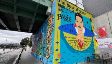 50 ans après sa mort, une fresque parisienne rend hommage à Joséphine Baker