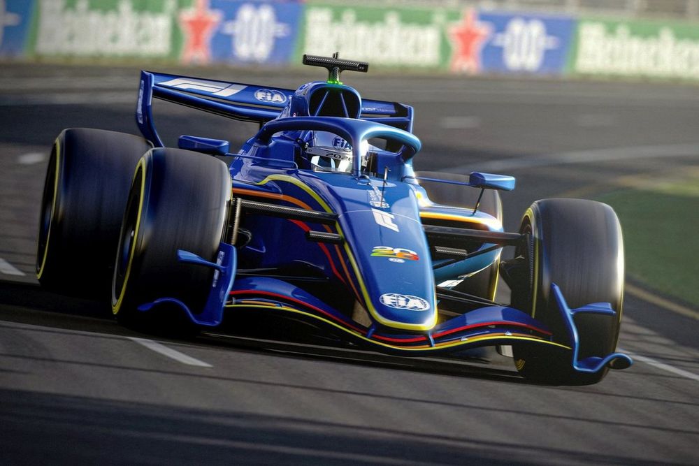 Le concept F1 2026 de la FIA.