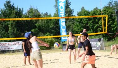 après une belle année sur les terrains, ce club de beach-volley se rêve en plus grand