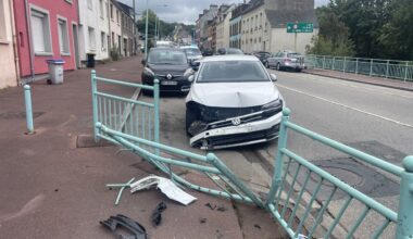 Une automobiliste percute une barrière devant une école de Cherbourg-en-Cotentin