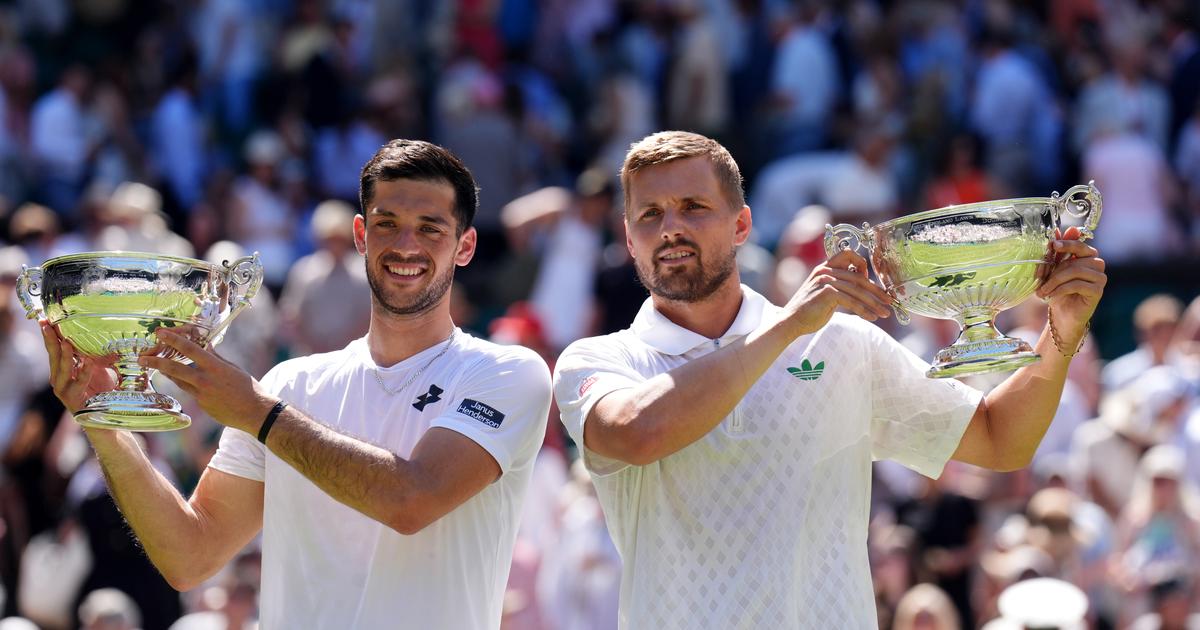 Wimbledon : première victoire d’une paire 100% britannique en double depuis... 89 ans - Le Figaro