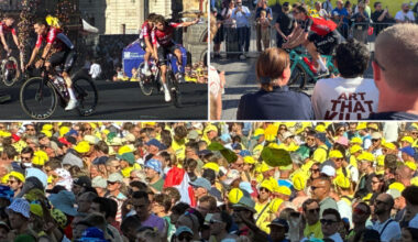 revivez en images la grande parade des coureurs dans le centre-ville