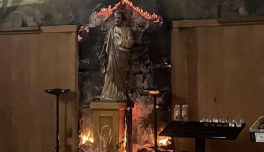 l’église Notre-Dame des Champs, dans le 6e arrondissement, visée par un incendie criminel