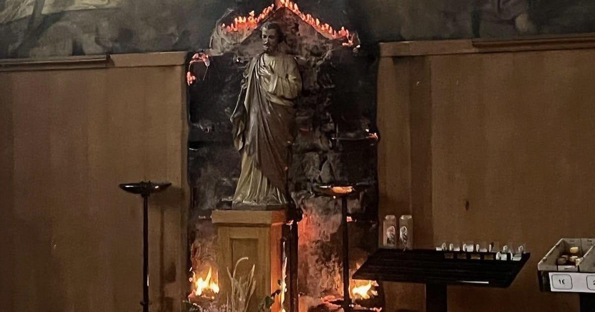 l’église Notre-Dame des Champs, dans le 6e arrondissement, visée par un incendie criminel