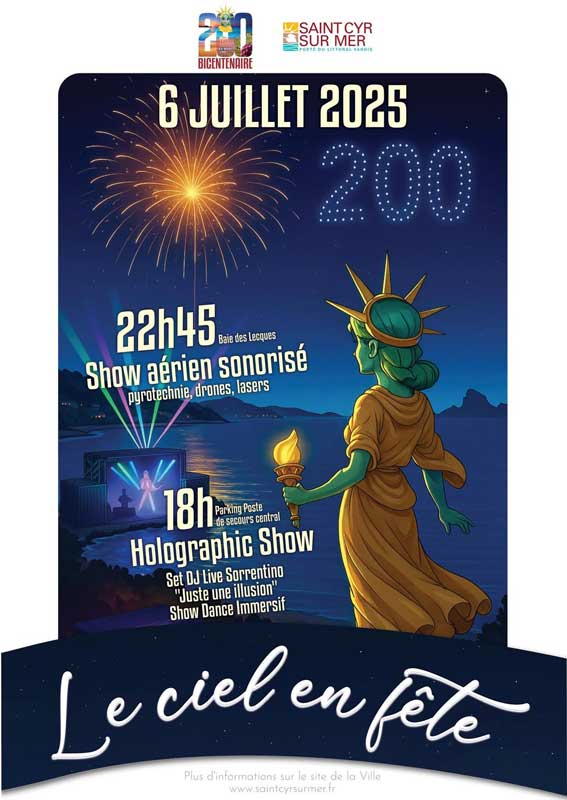 feux d’artifice été 2025 var