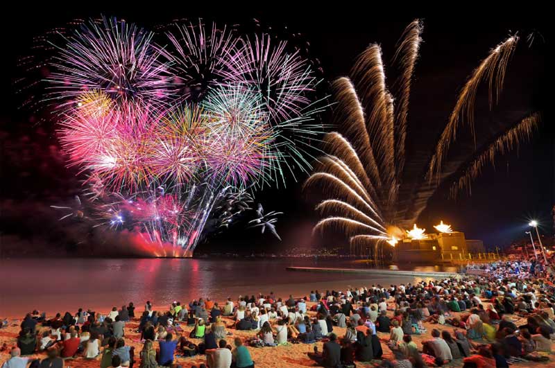 Les feux d'artifice de l'été 2025 dans le Var