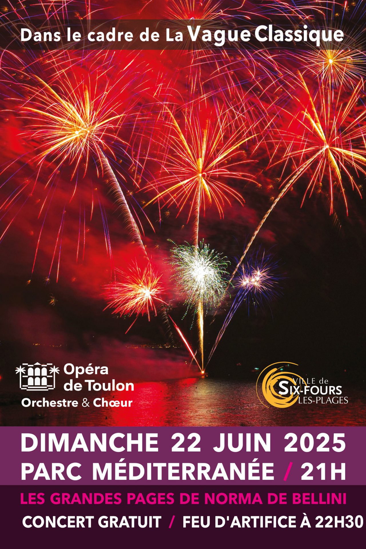 feux d’artifice été 2025 var