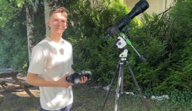 L’astrophotographe Flavien Beauvais, les pieds sur terre, les yeux braqués vers le ciel et la tête dans les étoiles