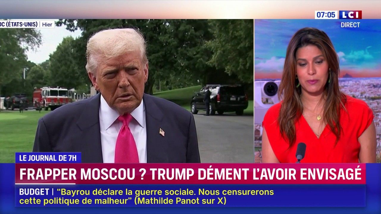 Frapper Moscou ? Donald Trump dément l'avoir envisagé