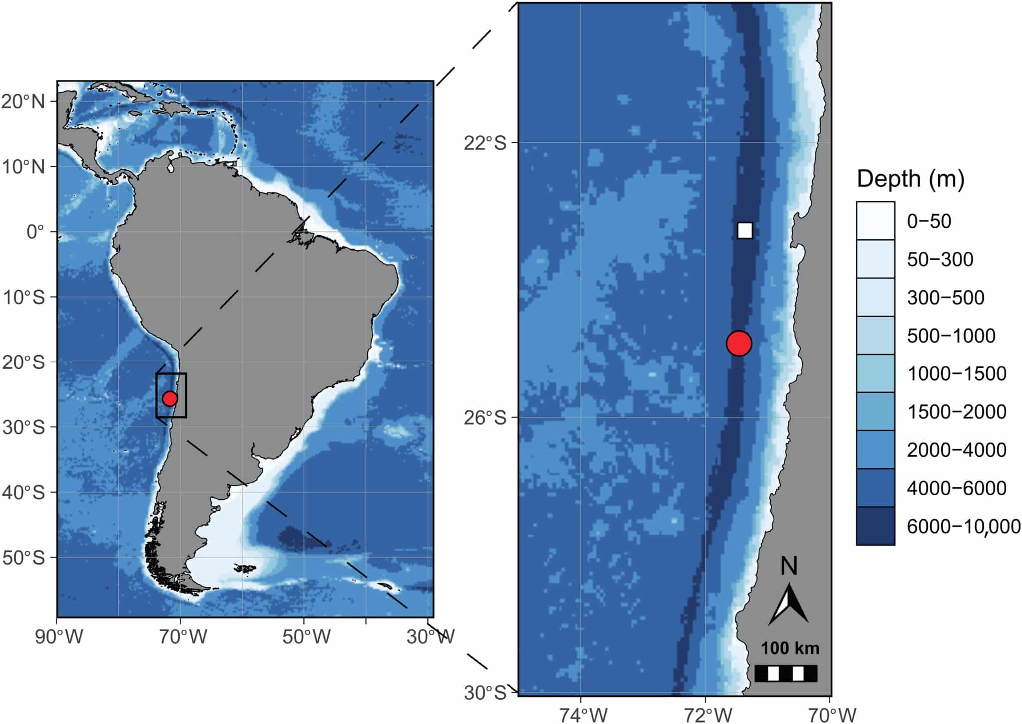 prédateur Atacama fosse
