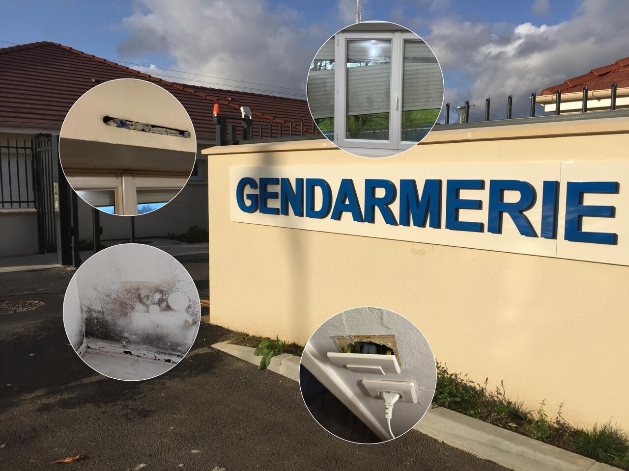 Enquête. Moisissures, effondrements, infiltrations d’eau… La gendarmerie face au délabrement de ses casernes