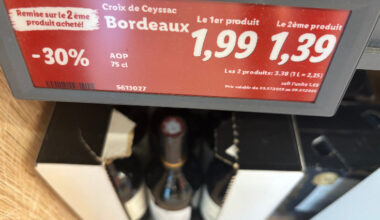 1,39 € le vin de Bordeaux : Lidl ne voit pas le problème, l
