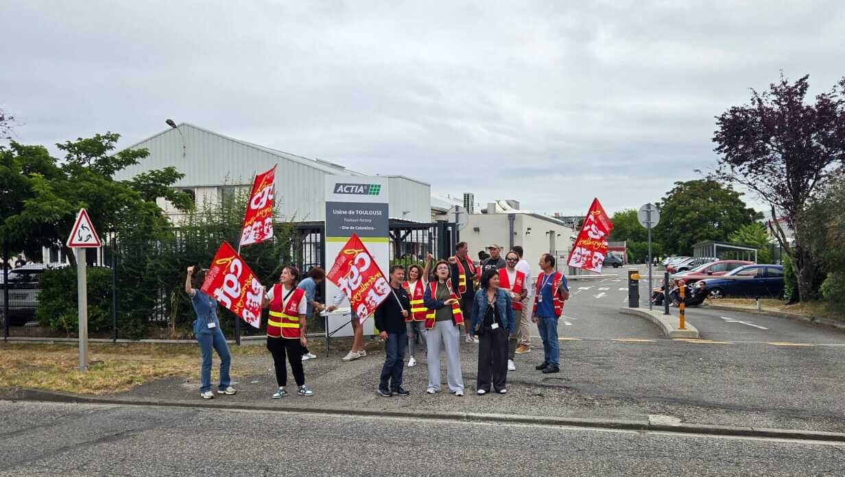 pourquoi des salariés durcissent le ton et sont en grève chez Actia près de Toulouse