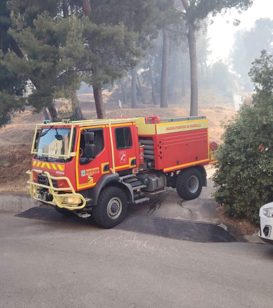 Marseille. Deux graves incendies se déclarent dans ces quartiers, les secteurs à éviter