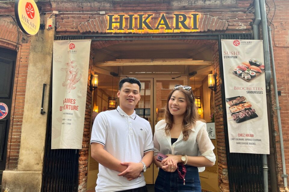 Originaires du Vietnam, Khoi et Anh se sont pris de passion pour la cuisine japonaise.
