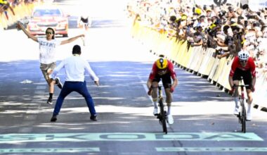Le militant qui a perturbé l'arrivée du Tour de France à Toulouse a été interpellé : ce que l'on sait de lui - Actu.fr