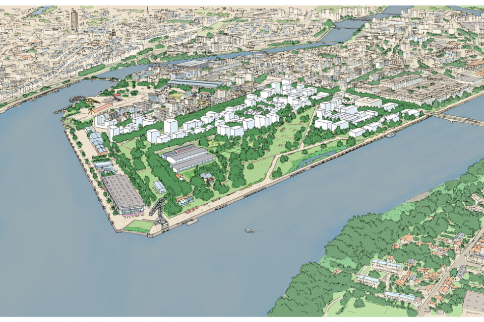 Le futur quartier doit accueillir entre 1500 à 2000 logements. 