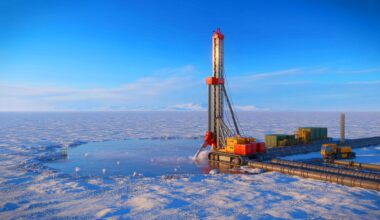 Illustration de la découverte de l'hydrogène blanc en Sibérie, générée par intelligence artificielle.