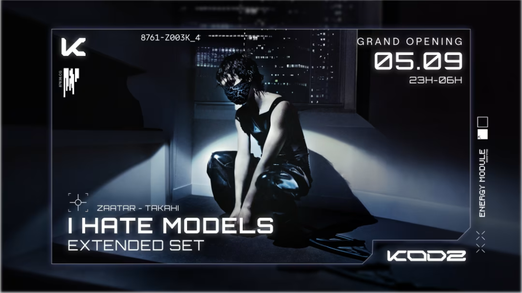 Affiche promotionnelle de l'opening de Kodz