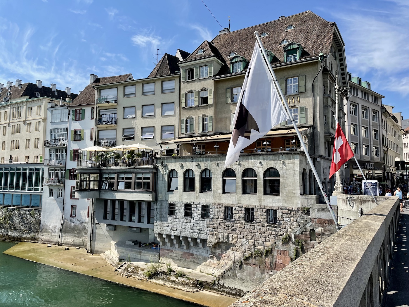 Baignade Bâle Rhin tourisme