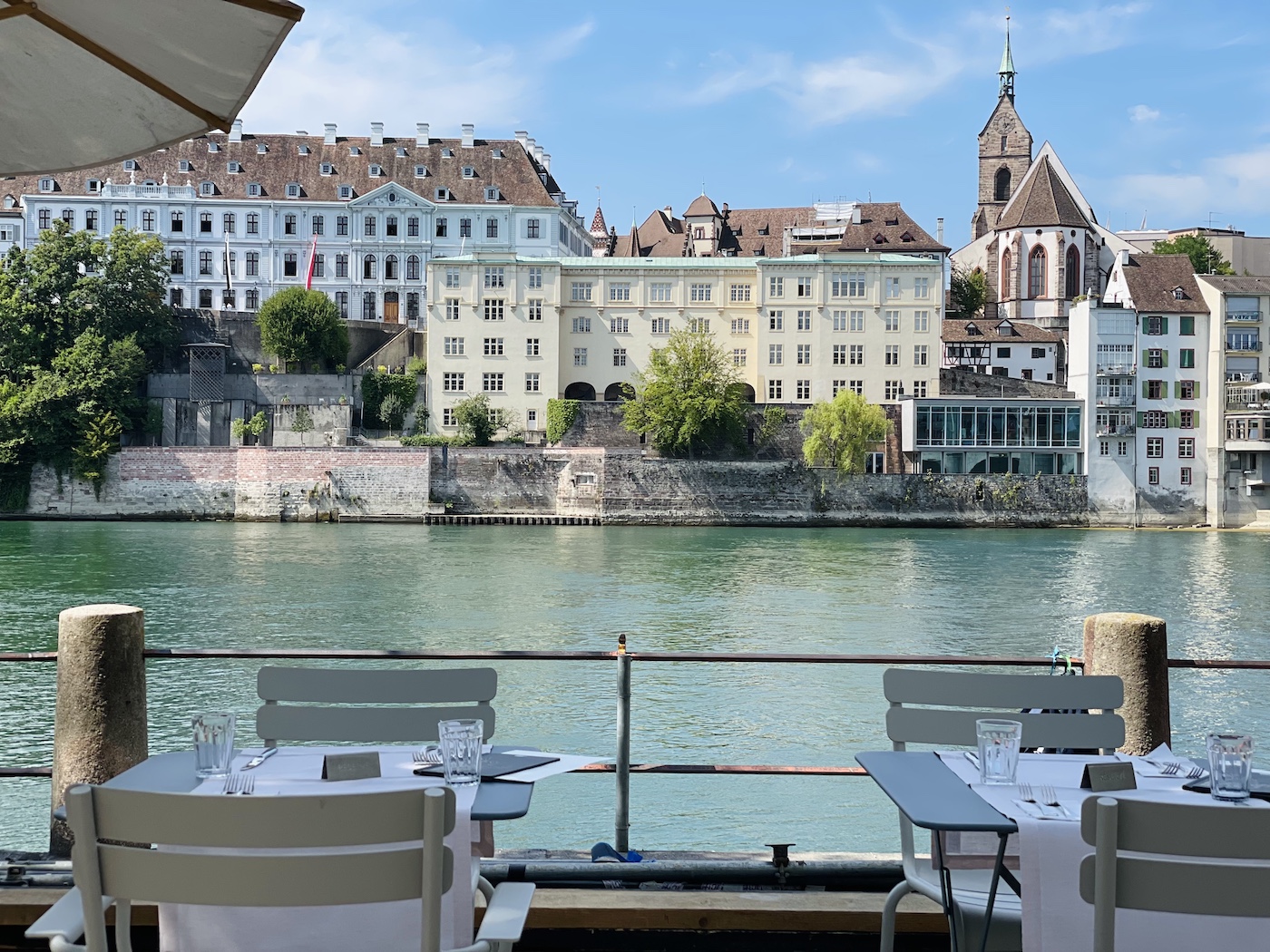 Baignade Bâle Rhin tourisme