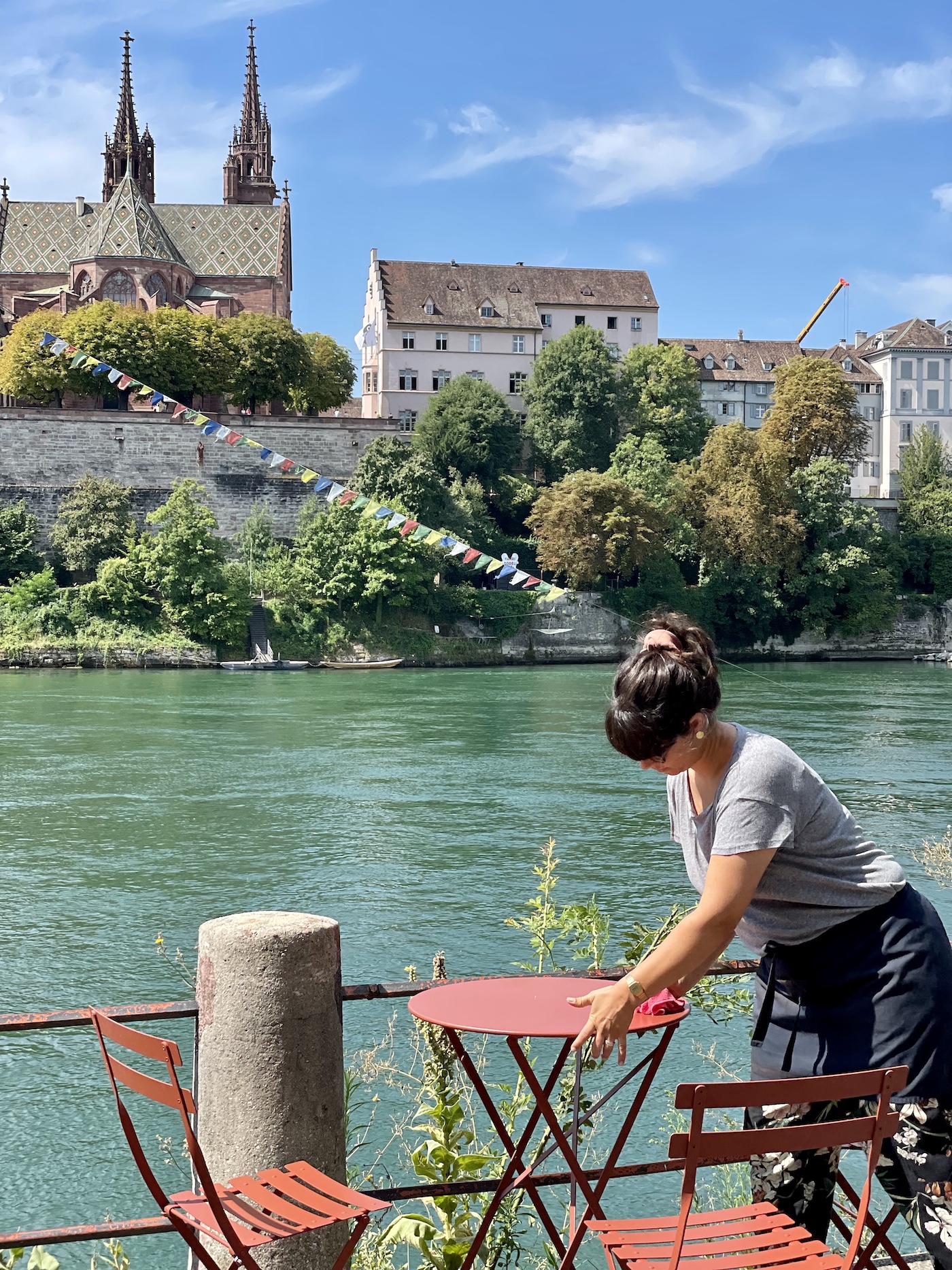 Baignade Bâle Rhin tourisme