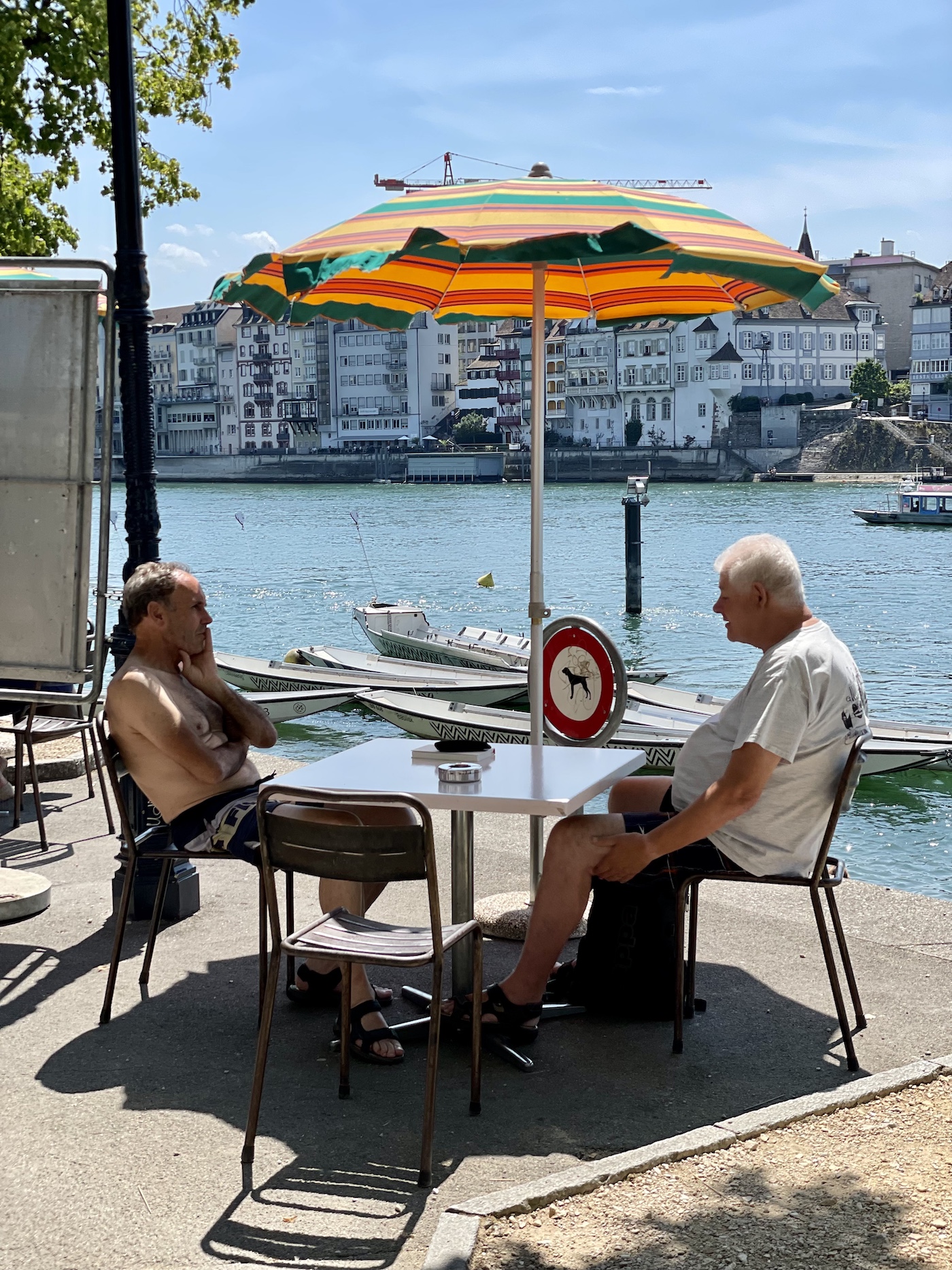 Baignade Bâle Rhin tourisme