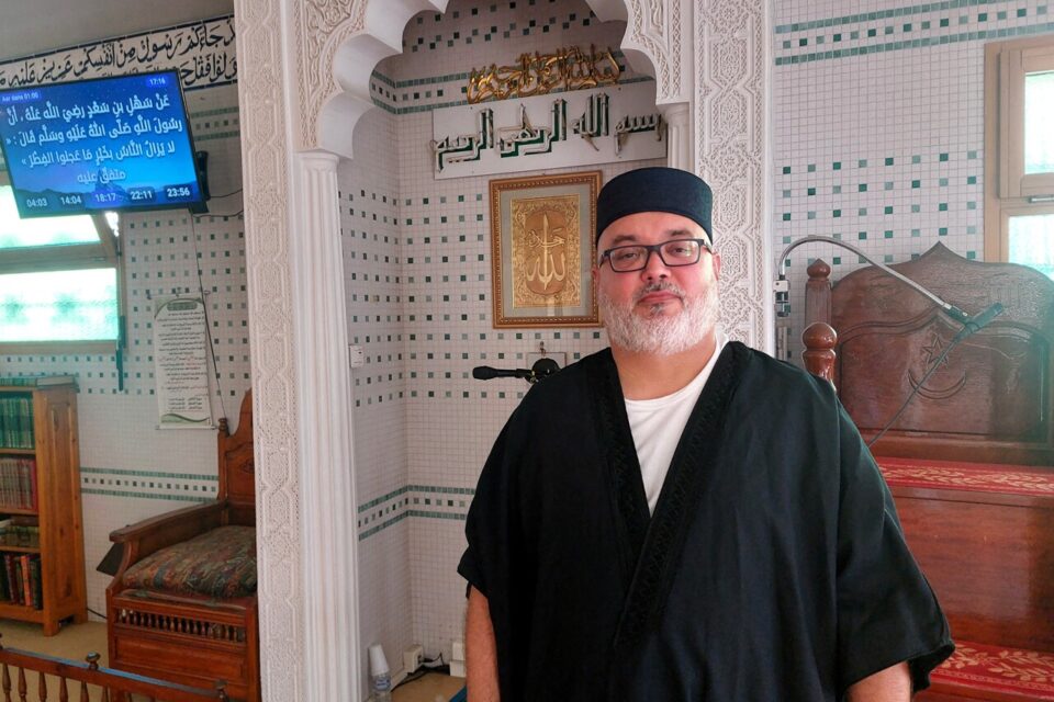 Bachar El Sayadi, vice-président de la Grande mosquée de Rouen, président du conseil des imams de la Seine-Maritime