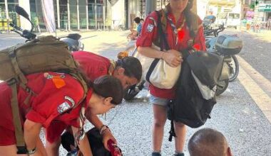 À Montpellier, des scouts partent à la rencontre des sans-abri avec des gourdes et du cœur