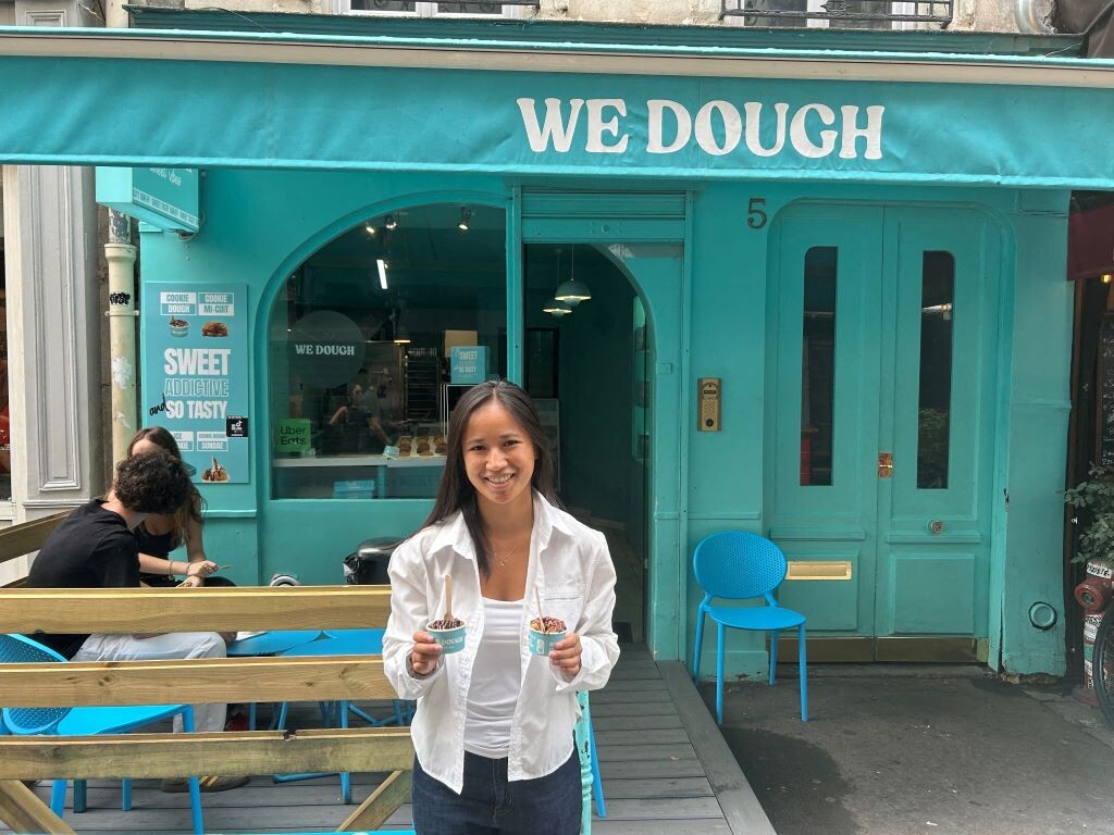 comment la pâte à cookie crue "We Dough" est devenue virale à Paris