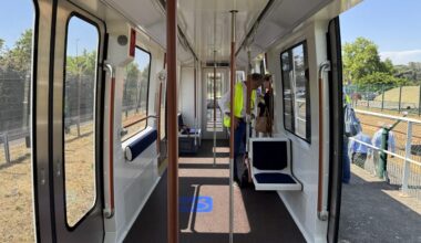 ces rames de métro arrivent à Toulouse