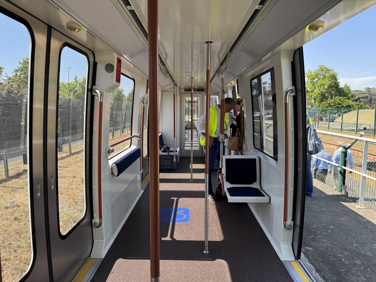 ces rames de métro arrivent à Toulouse
