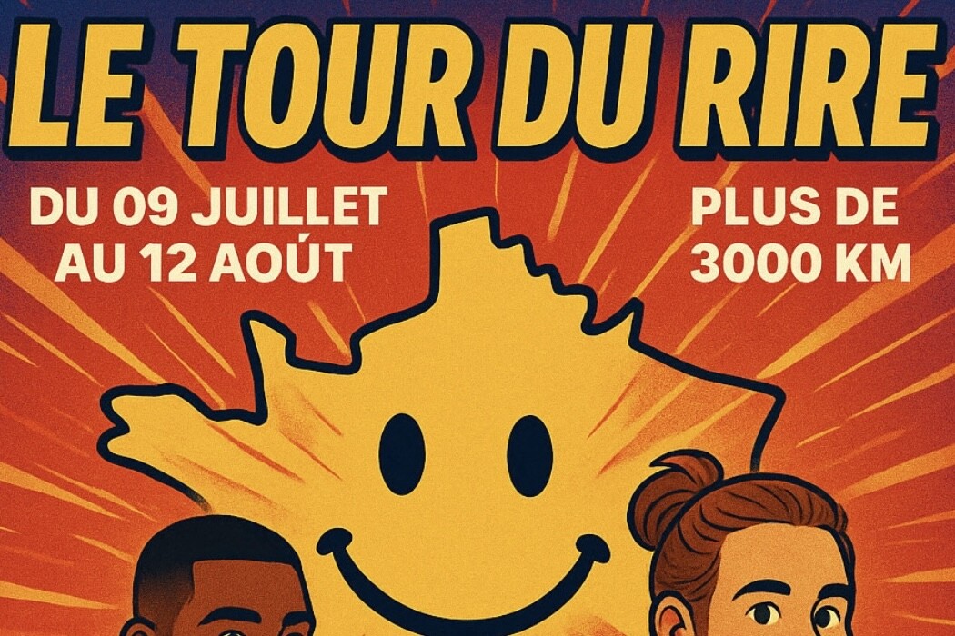 le Tour de France version stand-up, le défi ambitieux de deux humoristes locaux