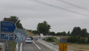 Le premier échangeur de l'autoroute Toulouse-Castres a été (en partie) ouvert à la circulation : les images