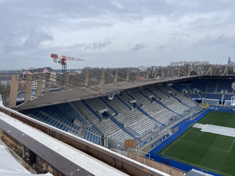 stade meinau chantier travaux
