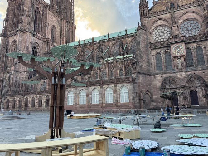 forêt immersive cathédrale