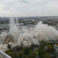 Immeubles détruits à Alfortville.