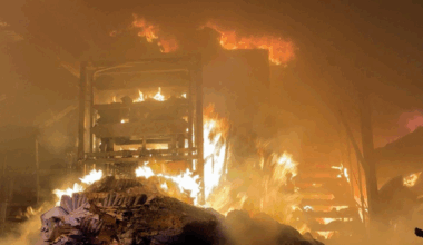 les images hallucinantes des flammes