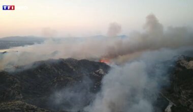 "Les flammes faisaient 10 mètres" : près de Marseille, des habitants surpris en pleine nuit par un important incendie