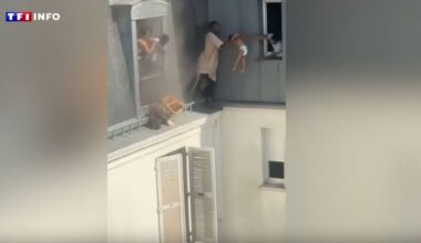 "J'étais obligé d'y aller" : perché dans le vide, un homme sauve 3 enfants des flammes à Paris