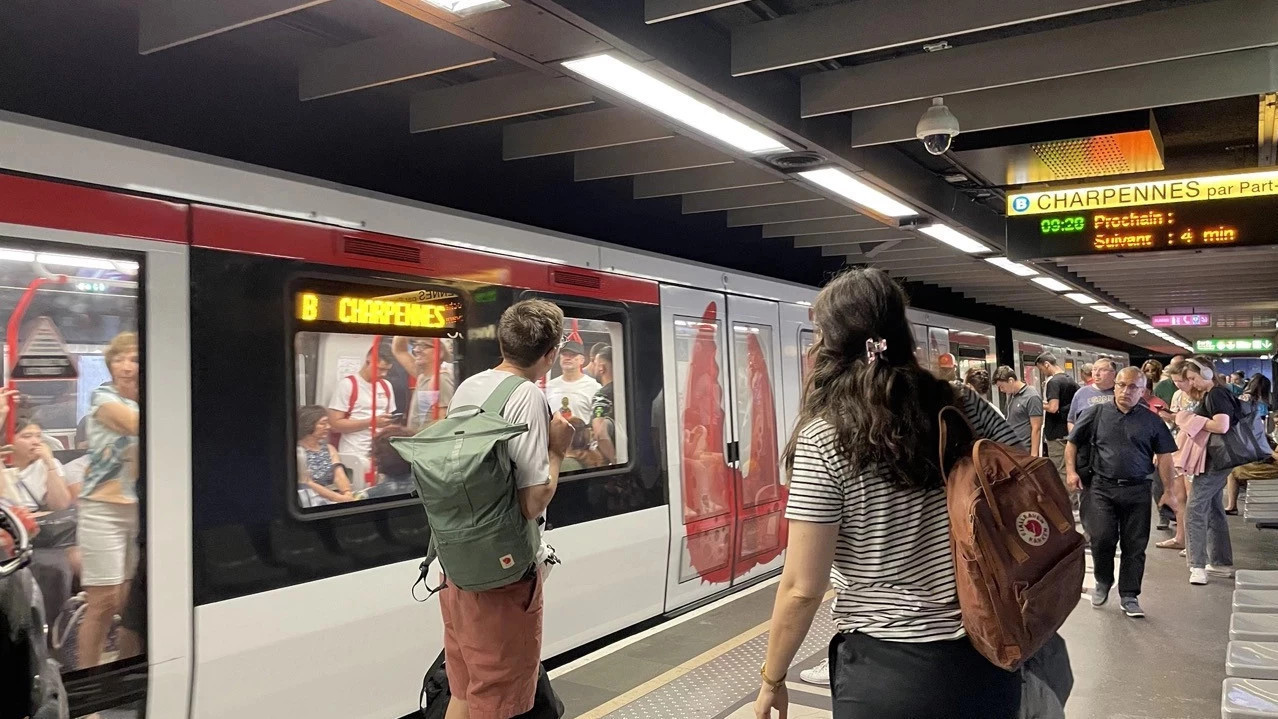 © Flora Chaduc - La ligne B (Charpennes-Saint-Genis-Laval Hôpital Lyon Sud) du métro de Lyon ne circulera pas dimanche 6 juillet jusqu'à 18h.