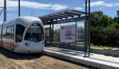 © Photo fournie par Sytral mobilités - Depuis la nouvelle station "Chassieu ZAC du Chêne", les usagers de la ligne de tramway T5 peuvent rejoindre Grange Blanche en 17 minutes.